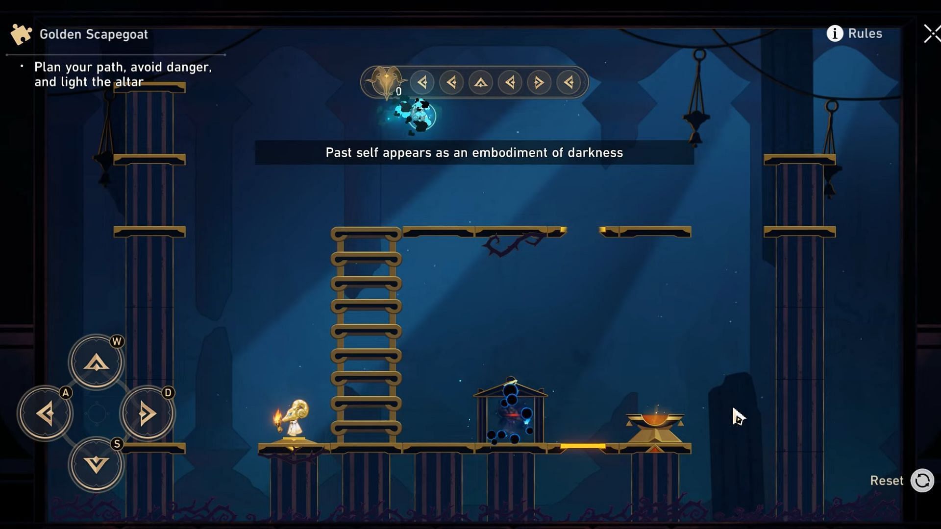 Second Golden Scapegoat puzzle solution (Image via HoYoverse)